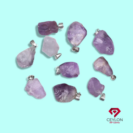 Amethyst Silver Pendant